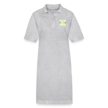 Pretend I’m a Perch – Lustiges Fisch Kostüm - Stanley/Stella Frauen Bio-Polokleid PAIGER - Schwarz - Vorne