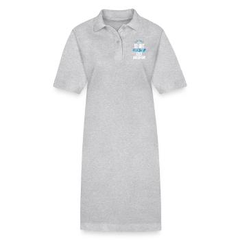 CHEF - Stanley/Stella Frauen Bio-Polokleid PAIGER - Schwarz - Vorne