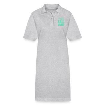 Lift Like A Viking Training Like Vikings - Stanley/Stella PAIGER Organic Women’s Polo Dress - black - Front
