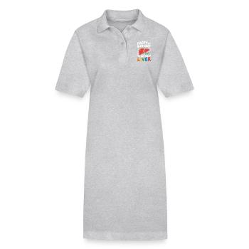 Gratitude for a new life - Stanley/Stella PAIGER Organic Women’s Polo Dress - black - Front