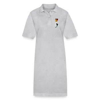 Origami Raven - Stanley/Stella PAIGER Organic Women’s Polo Dress - black - Front