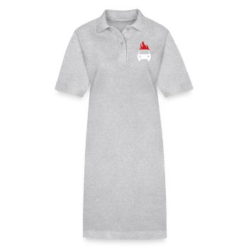 Brennendes Auto 2 - Stanley/Stella Frauen Bio-Polokleid PAIGER - Schwarz - Vorne