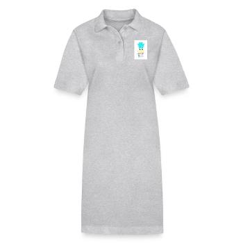 Be A Pineapple - Stanley/Stella Frauen Bio-Polokleid PAIGER - Schwarz - Vorne