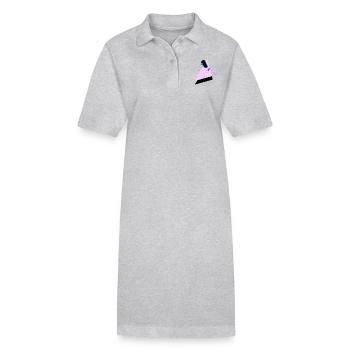 Sie - Stanley/Stella Frauen Bio-Polokleid PAIGER - Schwarz - Vorne