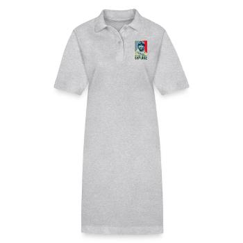 Explore - Stanley/Stella PAIGER Organic Women’s Polo Dress - black - Front