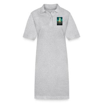 Vom Licht auserwählt - Stanley/Stella Frauen Bio-Polokleid PAIGER - Schwarz - Vorne