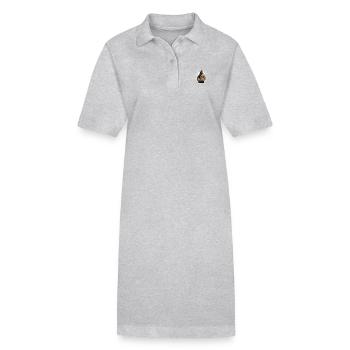 Indianer Muskeln Häuptling - Stanley/Stella Frauen Bio-Polokleid PAIGER - Schwarz - Vorne