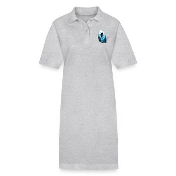 plongée sous marine - Robe polo bio PAIGER Stanley/Stella Femme - noir - Devant