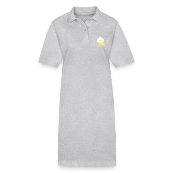 Sleepy Duck - Stanley/Stella PAIGER Organic Women’s Polo Dress - black - Front