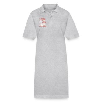 Forever Title Physical Therapist - Stanley/Stella PAIGER Organic Women’s Polo Dress - black - Front