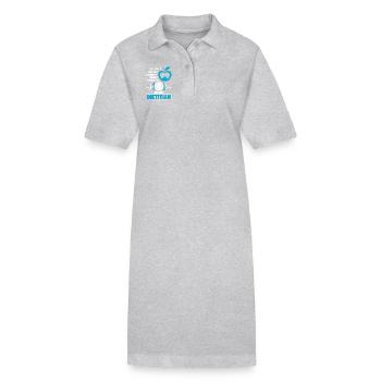 Dietitian Retired Dietitian - Stanley/Stella PAIGER Organic Women’s Polo Dress - black - Front