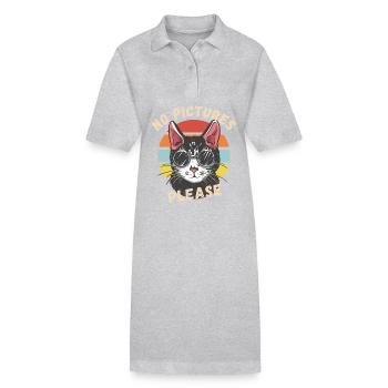 Pas de photos s’il vous plaît - Robe polo bio PAIGER Stanley/Stella Femme - noir - Devant