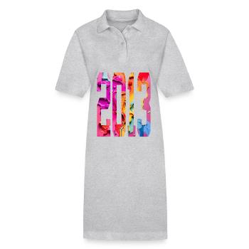 BUNT 13. GEBURTSTAG 2013 - Stanley/Stella Frauen Bio-Polokleid PAIGER - Schwarz - Vorne