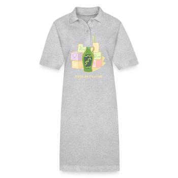 Öl und Seife: Der Markt der Provence - Stanley/Stella Frauen Bio-Polokleid PAIGER - Schwarz - Vorne