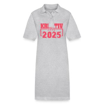 2025 - Stanley/Stella Frauen Bio-Polokleid PAIGER - Schwarz - Vorne