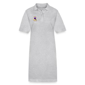 Besser zweimal Nachdenken - Stanley/Stella Frauen Bio-Polokleid PAIGER - Schwarz - Vorne