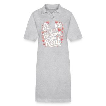Atheismus Atheist Anti-Religion Agnostiker - Stanley/Stella Frauen Bio-Polokleid PAIGER - Schwarz - Vorne