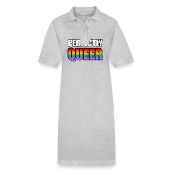 Perfectly Queer - Stanley/Stella PAIGER Organic Women’s Polo Dress - black - Front