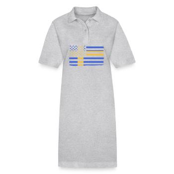 Schweden Schwedisch - Stanley/Stella Frauen Bio-Polokleid PAIGER - Schwarz - Vorne