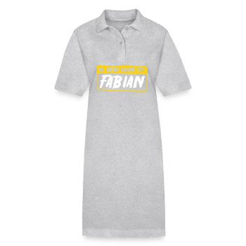 Fabian - Stanley/Stella PAIGER Organic Women’s Polo Dress - black - Front