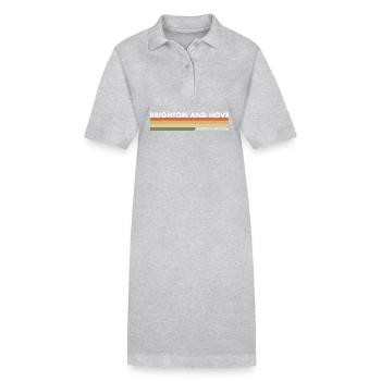Brighton And Hove UK British British - Stanley/Stella PAIGER Organic Women’s Polo Dress - black - Front