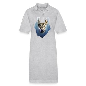 Wolf - Stanley/Stella Frauen Bio-Polokleid PAIGER - Schwarz - Vorne