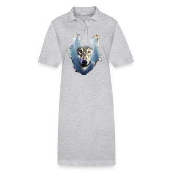 Wolf - Stanley/Stella Frauen Bio-Polokleid PAIGER - Schwarz - Vorne