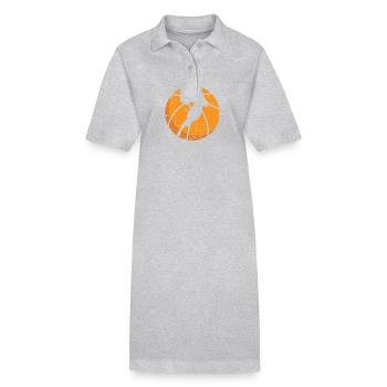 Basketball Girls Women Sports Hoop - Stanley/Stella PAIGER Organic Women’s Polo Dress - black - Front