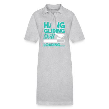 Hang Gliding Hang Gliding Skill Loading - Stanley/Stella PAIGER Organic Women’s Polo Dress - black - Front
