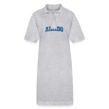 Aikido Sport Training Kampfsport - Stanley/Stella Frauen Bio-Polokleid PAIGER - Schwarz - Vorne