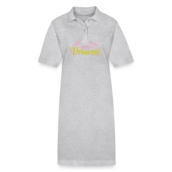 Step Dad's little Princess - Stanley/Stella Frauen Bio-Polokleid PAIGER - Schwarz - Vorne