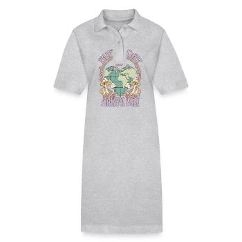 Every Day Is Earth Day - Stanley/Stella Frauen Bio-Polokleid PAIGER - Schwarz - Vorne