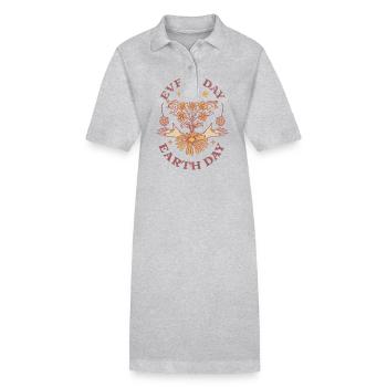 Every Day Is Earth Day - Stanley/Stella Frauen Bio-Polokleid PAIGER - Schwarz - Vorne