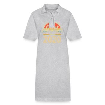 Happy 4 Years Party 2020 - Stanley/Stella PAIGER Organic Women’s Polo Dress - black - Front