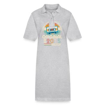 Ruée vers les anniversaires festifs 2015 - Robe polo bio PAIGER Stanley/Stella Femme - noir - Devant