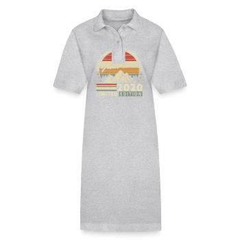 2020 - Stanley/Stella PAIGER Organic Women’s Polo Dress - black - Front