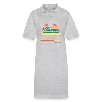 1997 Retro-Geburtstagsgeschenk. Jahrgang 1997. - Stanley/Stella Frauen Bio-Polokleid PAIGER - Schwarz - Vorne