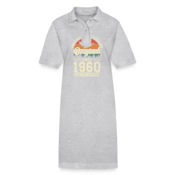 Originals 1960s Vintage Vintage Retro - Stanley/Stella PAIGER Organic Women’s Polo Dress - black - Front