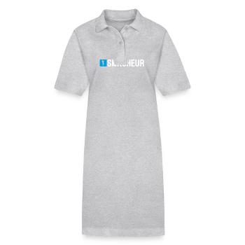 Mordsding. Für Padel-Spieler, die zerschmettern - Stanley/Stella Frauen Bio-Polokleid PAIGER - Schwarz - Vorne