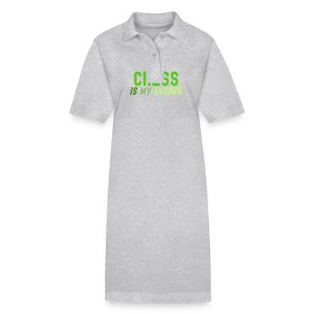 Chess Is My Escape - Stanley/Stella PAIGER Organic Women’s Polo Dress - black - Front