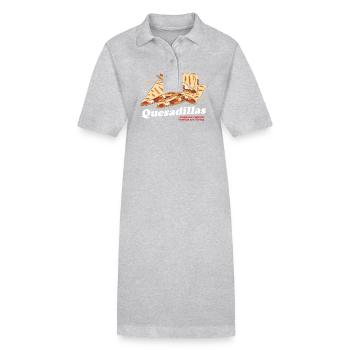 Quesadilla Quesadillas Tortillas Gift - Stanley/Stella PAIGER Organic Women’s Polo Dress - black - Front