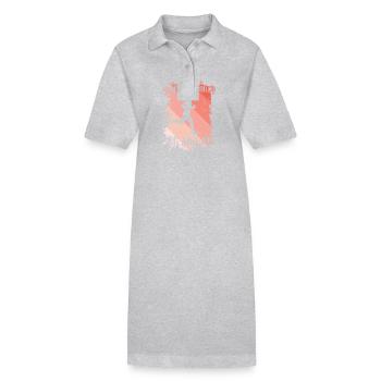 Don't be Spoiled Jogging - Stanley/Stella PAIGER Organic Women’s Polo Dress - black - Front
