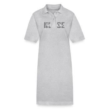 Conception d’infirmières en soins palliatifs - Robe polo bio PAIGER Stanley/Stella Femme - noir - Devant