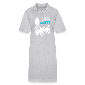Traîneau Chiens de traîneau - Robe polo bio PAIGER Stanley/Stella Femme - noir - Devant
