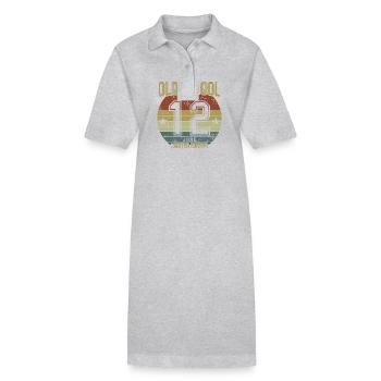 June 2012 - Birthday in June Oldschool - Stanley/Stella PAIGER Organic Women’s Polo Dress - black - Front