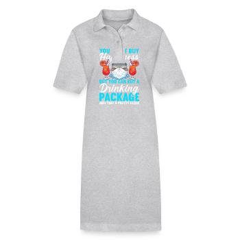 Kreuzfahrt Urlaub Kreuzfahrtschiff - Stanley/Stella Frauen Bio-Polokleid PAIGER - Schwarz - Vorne