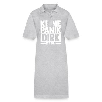 Prénom Dirk - Robe polo bio PAIGER Stanley/Stella Femme - noir - Devant