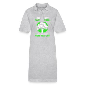 Family tree genealogy - Stanley/Stella PAIGER Organic Women’s Polo Dress - black - Front