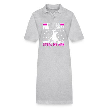 Ballroom Dance Ballroom Dancers Ballroom Dancers - Stanley/Stella PAIGER Organic Women’s Polo Dress - black - Front