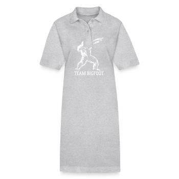 Dabbing Team Bigfoot - Dab Dance - Légende - Robe polo bio PAIGER Stanley/Stella Femme - noir - Devant
